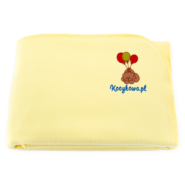 Advertising blanket with embroidered logo 1pcs. 80x90cm